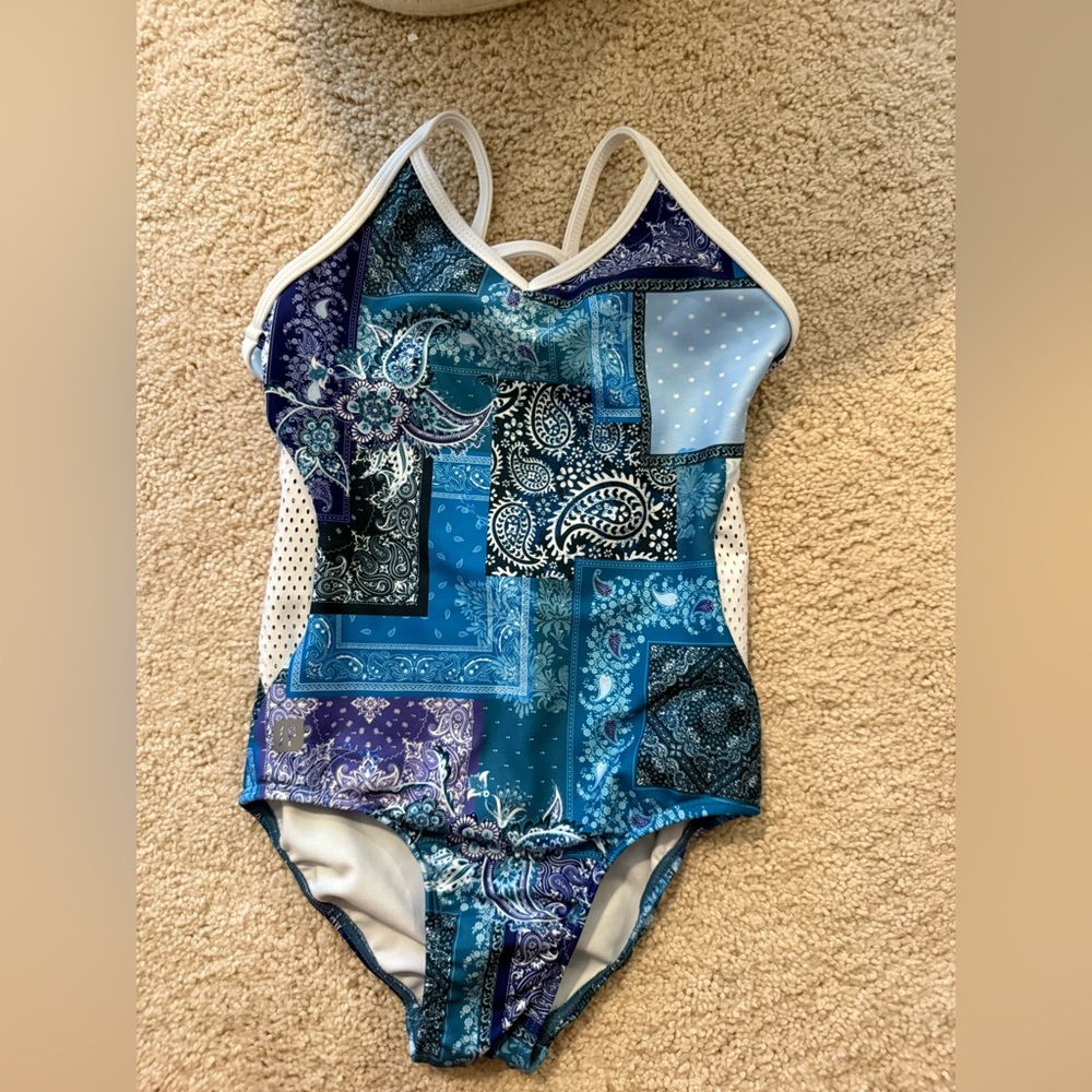 Size 6 Sylvia P gymnastics leotard.